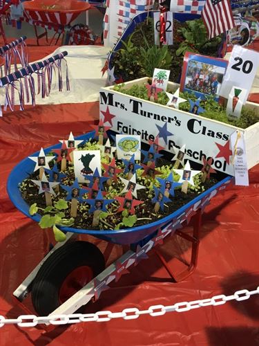 MRS. TURNER'S CLASS WINS AT THE COUNTY FAIR